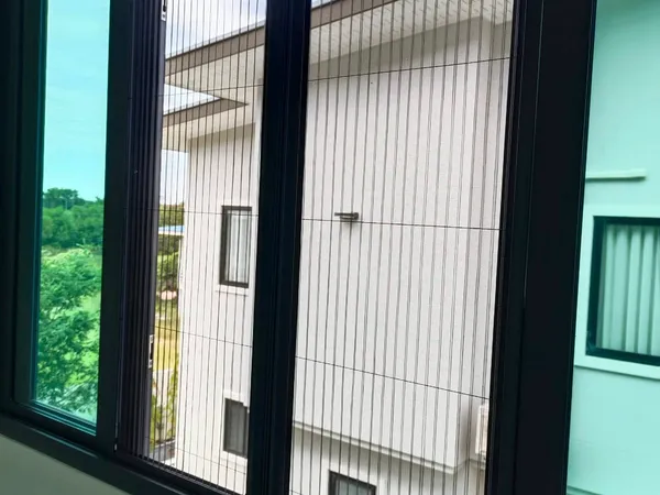 ผลงานการติดตั้งมุ้งจีบ สลิลพรดีไซน์ - 2