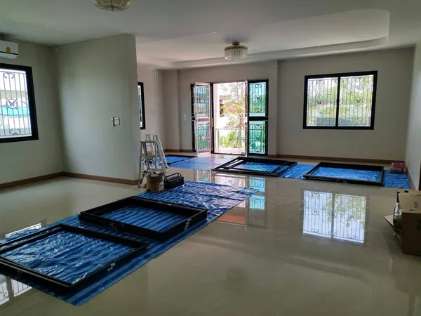 ผลงานการติดตั้งมุ้งจีบ สลิลพรดีไซน์ - 5